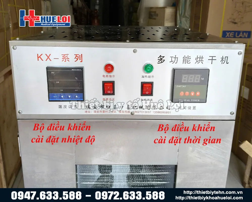 Bộ điều khiển của tủ sấy dược liệu đa chức năng 1 cửa 22 tầng