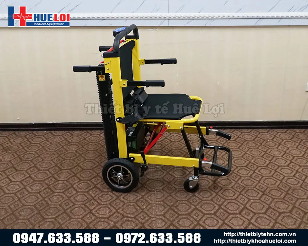 Xe lăn leo cầu thang sử dụng điện