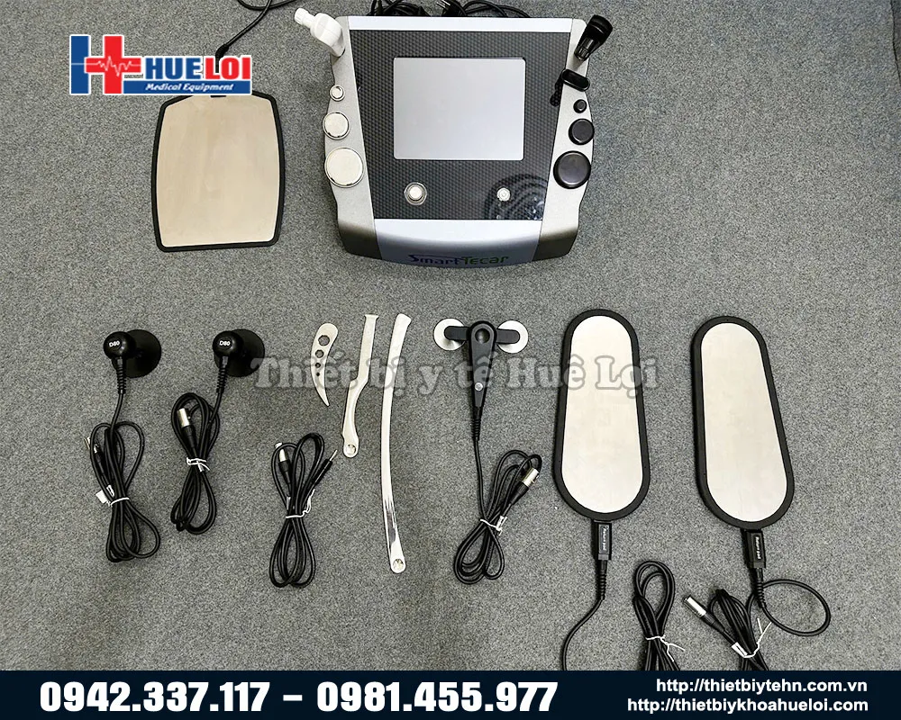 Cấu hình đầy đủ của máy TECAR trị liệu