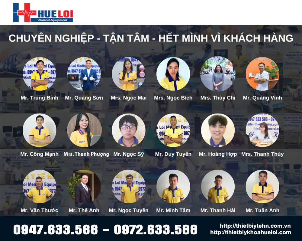 Đội ngũ công ty Huế Lợi