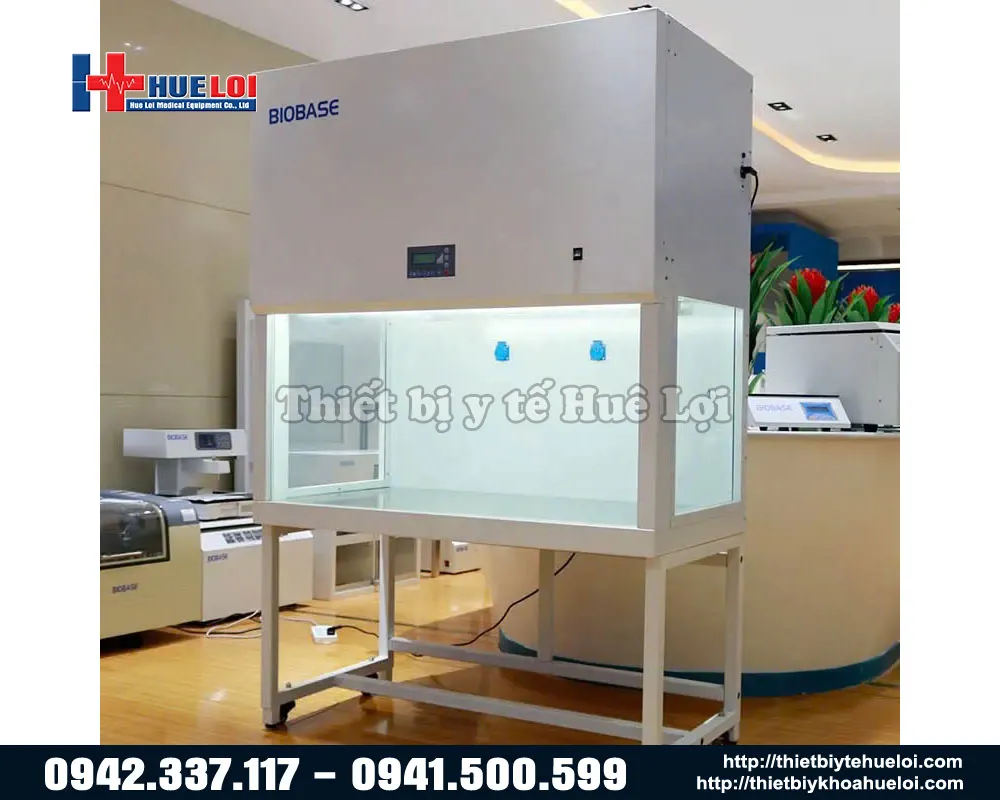 Tủ sạch hai người thao tác
