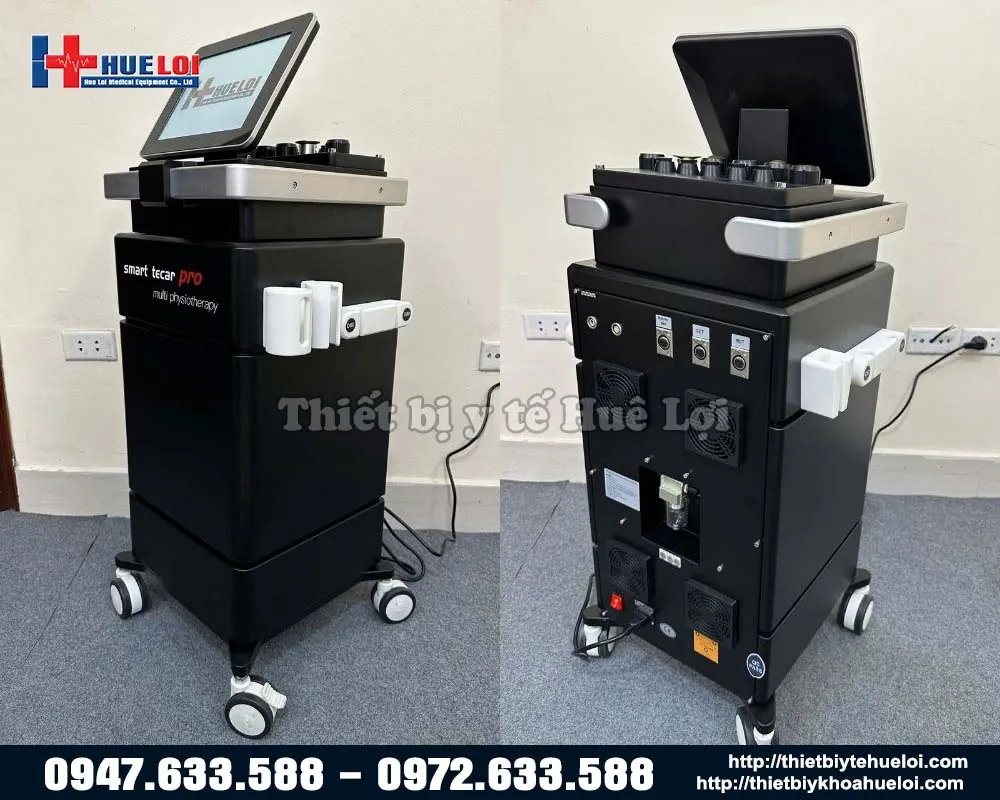 Máy điều trị sóng vô tuyến kết hợp xung kích và siêu âm