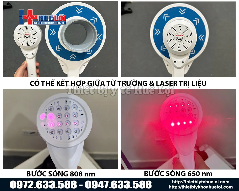 Tay cầm điều trị của máy từ trường công suất cao