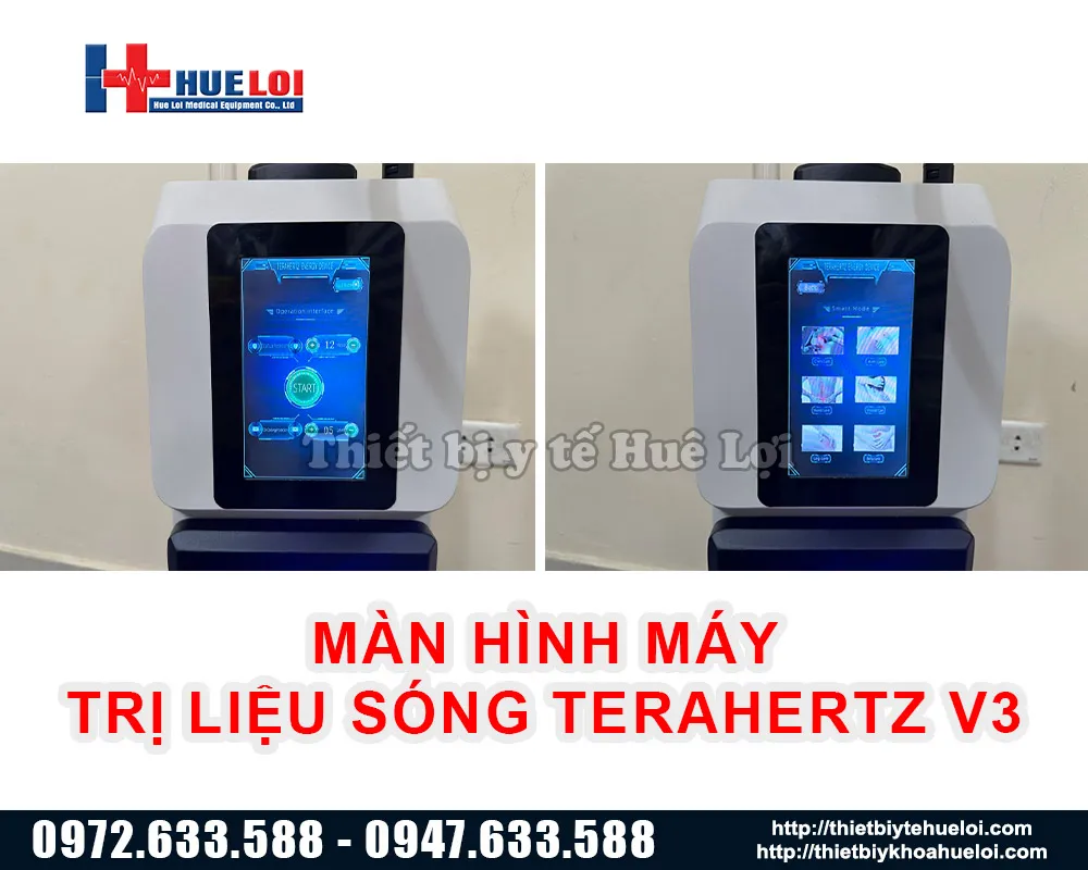 Màn hình cảm ứng máy terahertz v3
