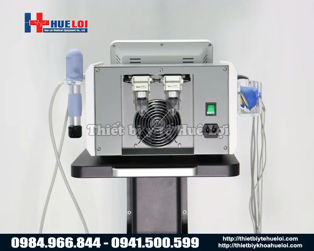 Máy xung kích trị liệu kết hợp điện xung giá rẻ