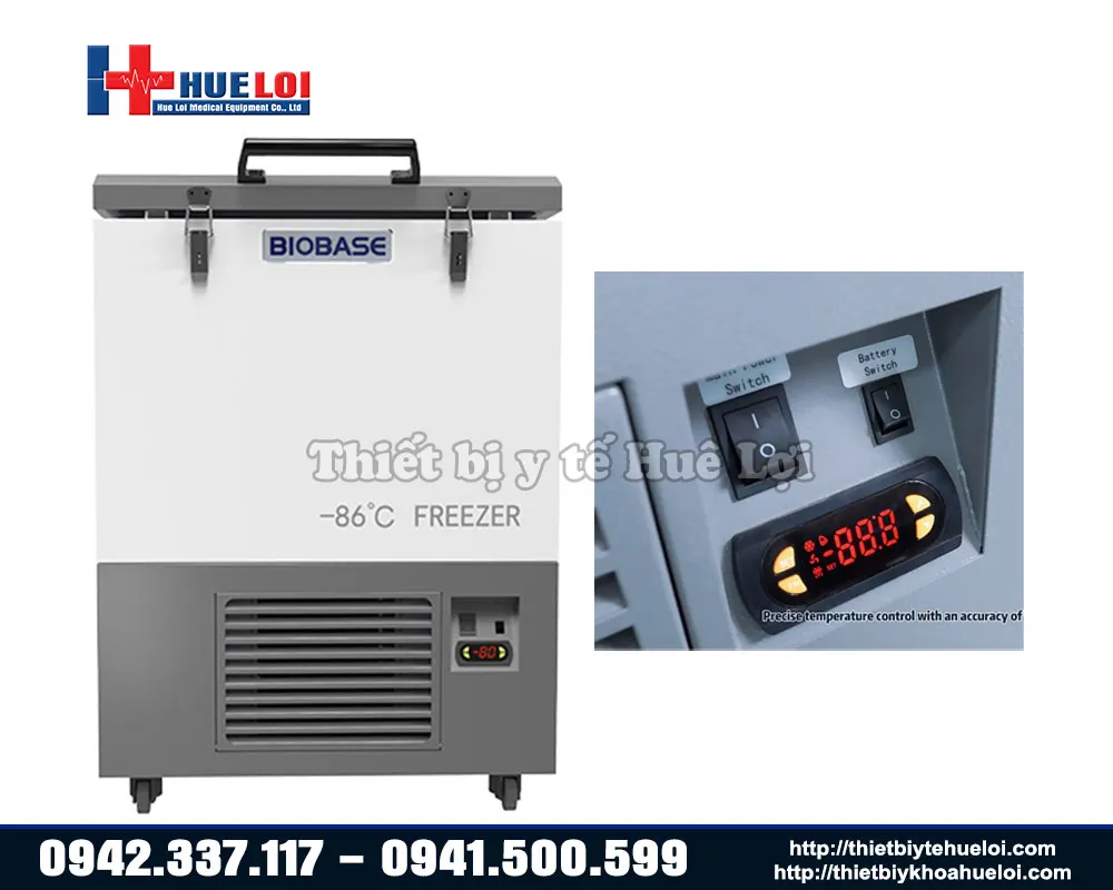 Tủ lưu trữ lạnh đông sâu kiểu ngang biobase