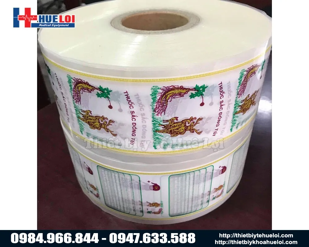 Cuộn túi đóng thuốc đông y