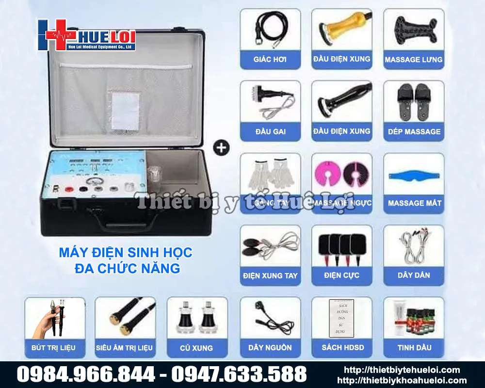 Phụ kiện máy điện sinh học đa chức năng 11 phiên bản nâng cấp