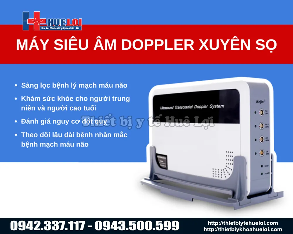 Máy siêm âm xuyên sọ cao cấp