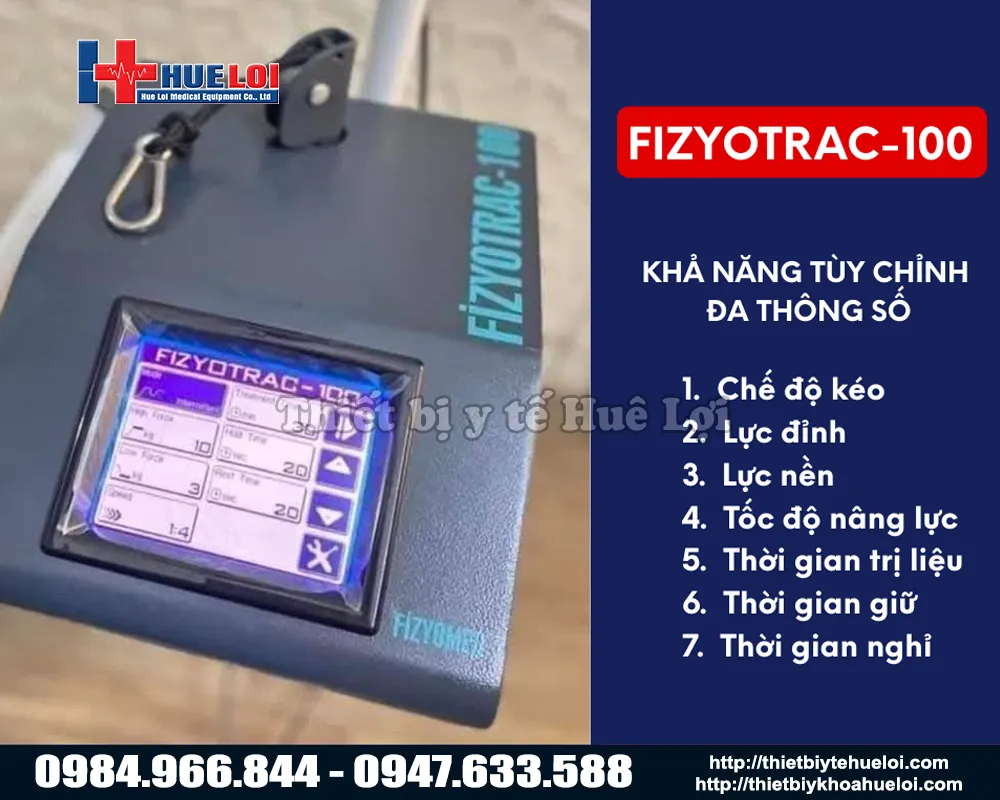 đầu kéo máy kéo giãn đốt sống cổ và lưng cao cấp