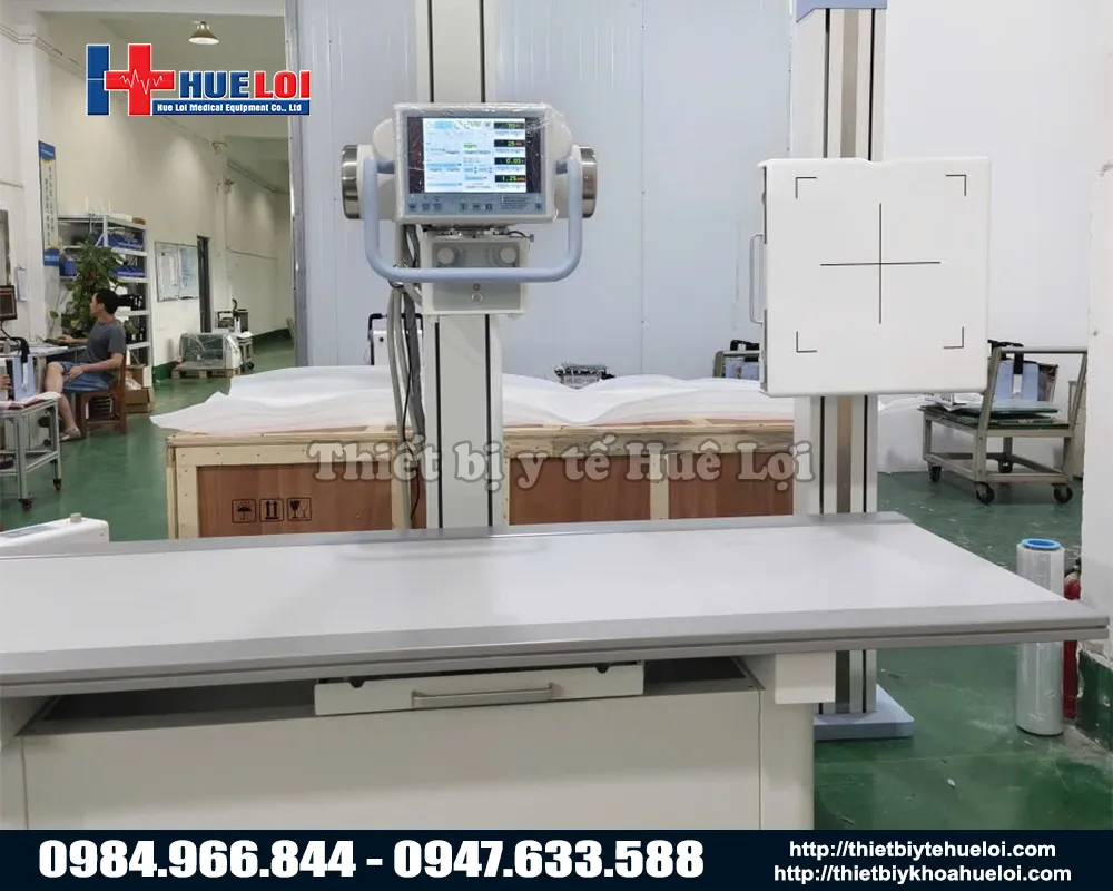Hệ thống máy chẩn đoán hình ảnh cố định x-quang dr