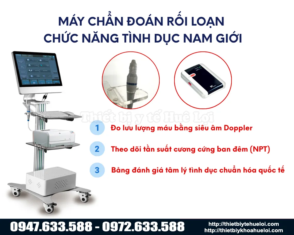 Máy chẩn đoán chức năng tình dục ở nam giới