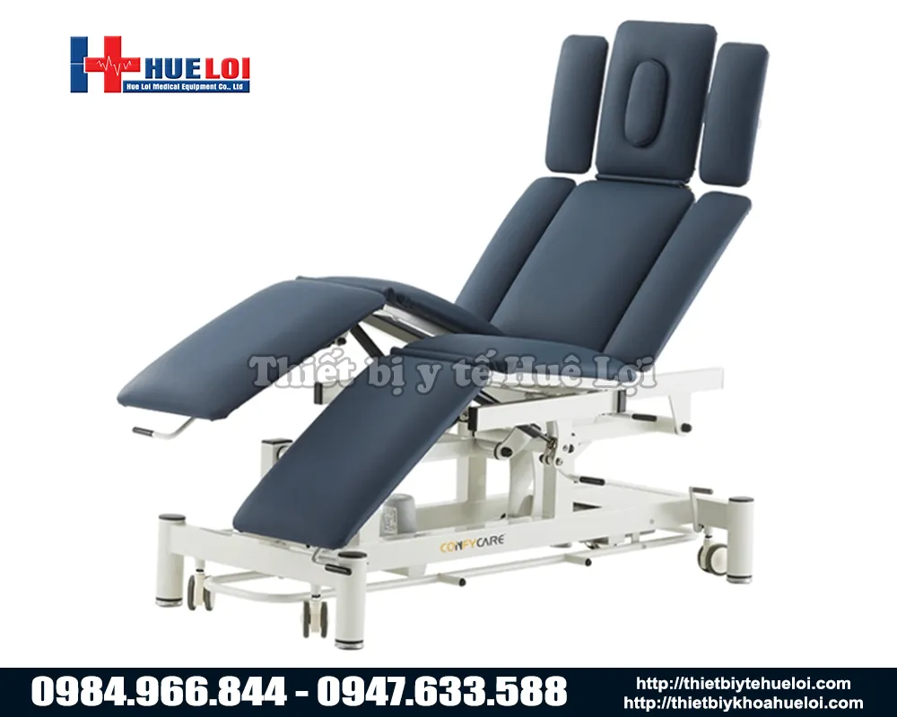 Bàn trị liệu và nắn chỉnh cột sống đa tư thế cao cấp