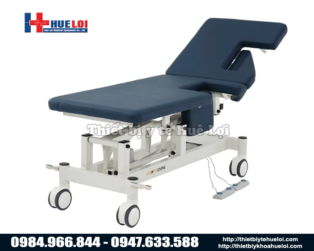 Giường khám tim mạch chuyên dụng cao cấp bằng điện