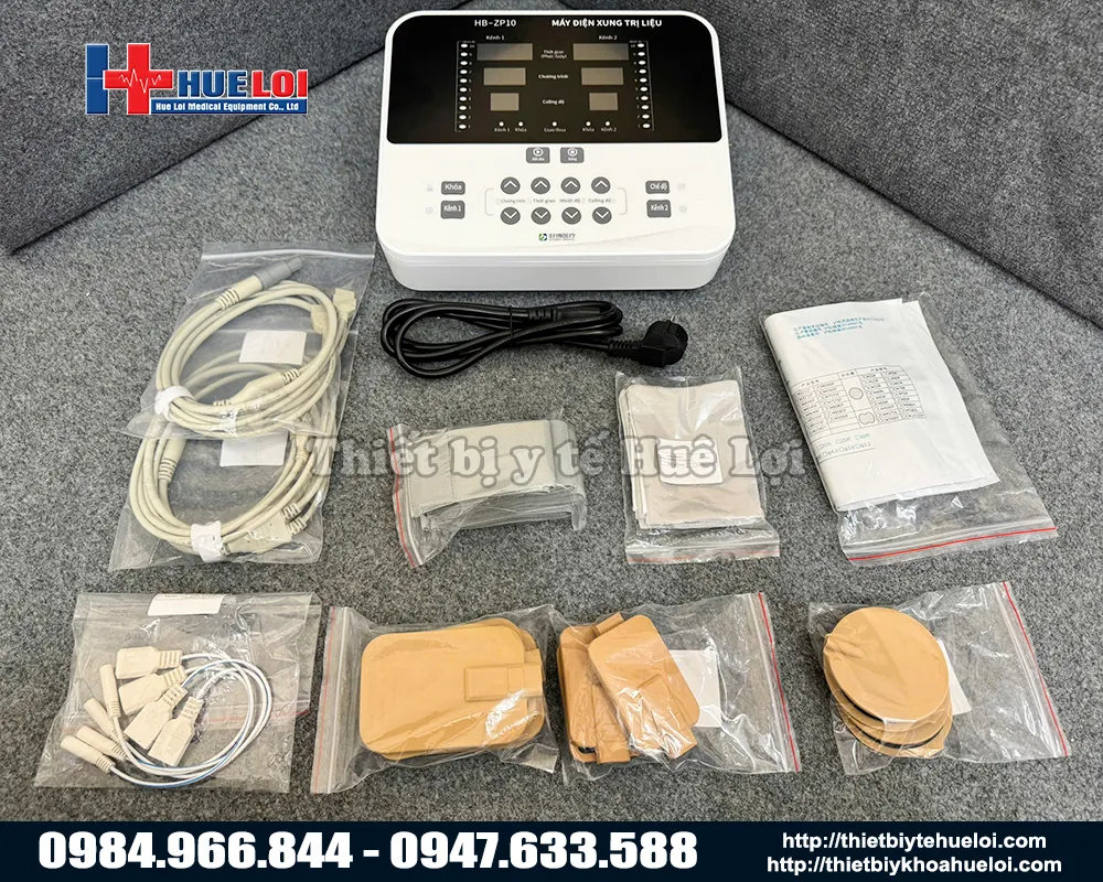 Phụ kiện máy điện xung trung tần hb zp10