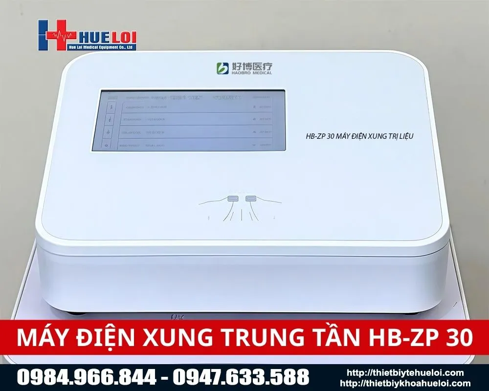 Máy điện xung trung tần cao cấp 4 kênh trị liệu độc lập