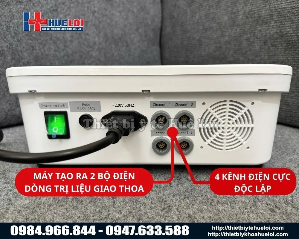 Máy điện xung trung tần 4 kênh HB-ZP30
