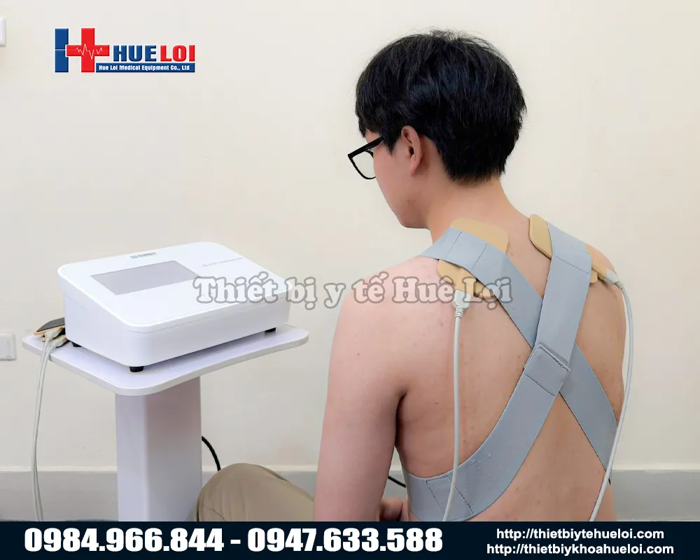 Máy điện xung trung tần giao thoa 4 kênh giá rẻ