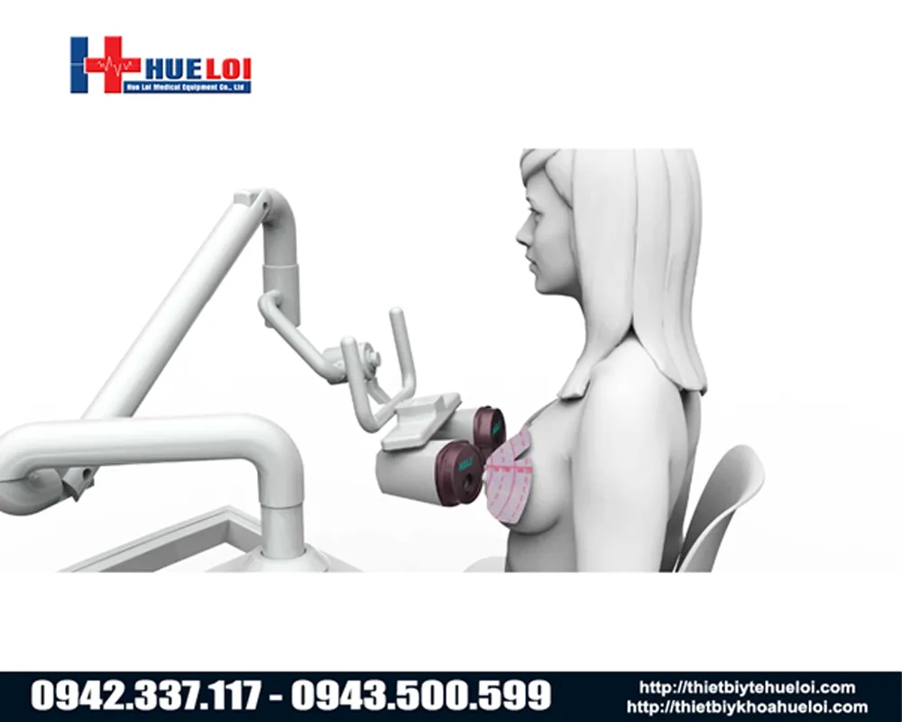 Máy hỗ trợ điều trị bệnh lý tuyến vú cao cấp ở phụ nữ