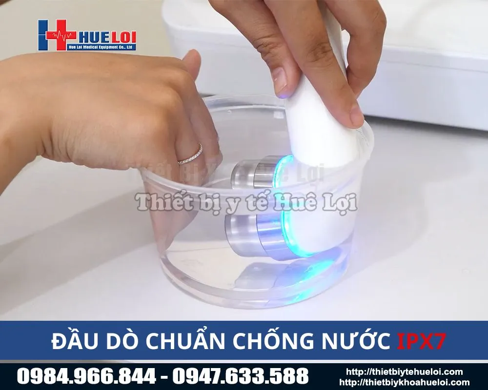 Tính năng chống nước của máy siêu âm trị liệu đa tần haobro