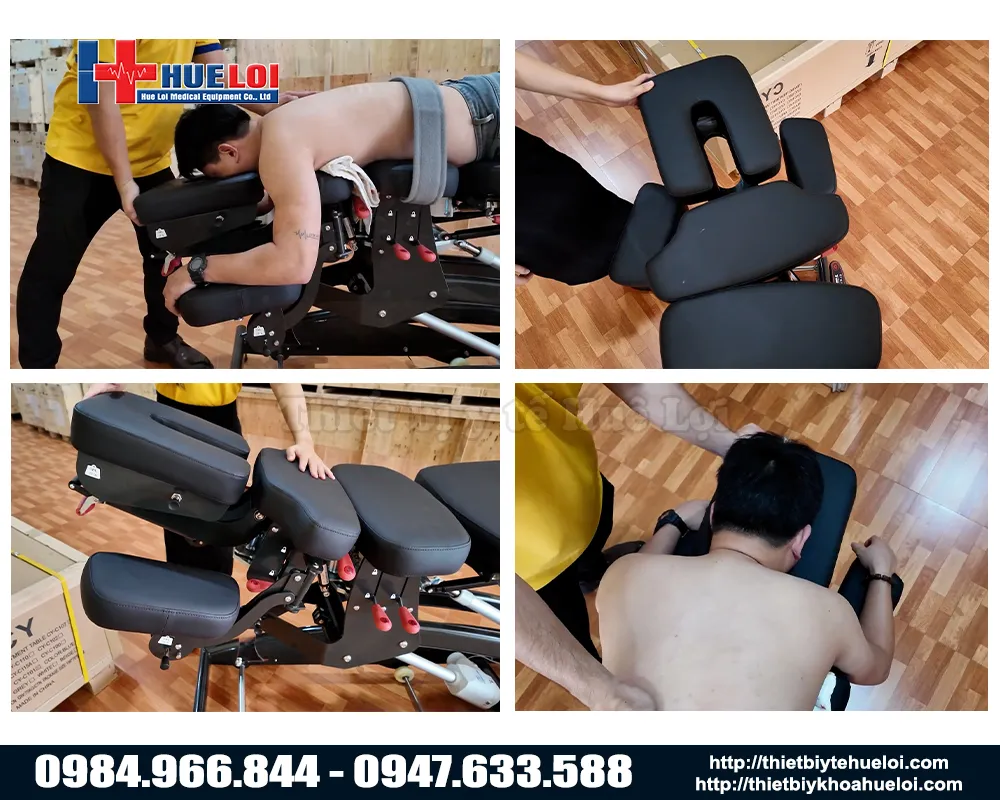 Ưu điểm nổi bật của giường trị liệu thần kinh cột sống toàn thân