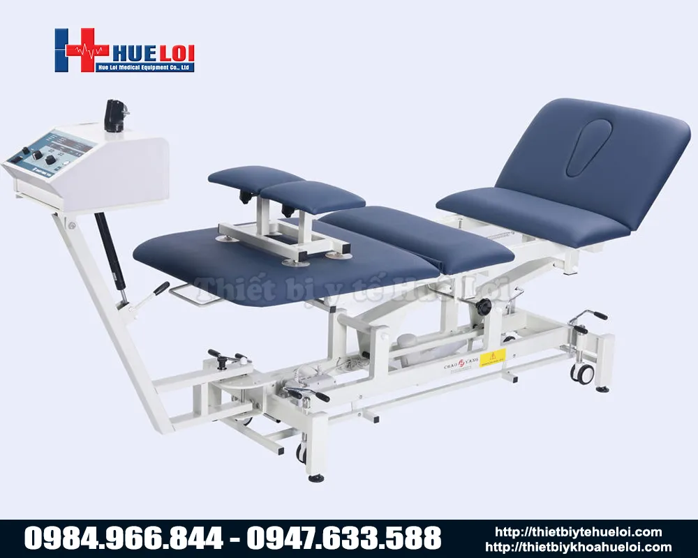 Bàn kéo giãn cột sống lưng và cổ cao cấp CY-C101F