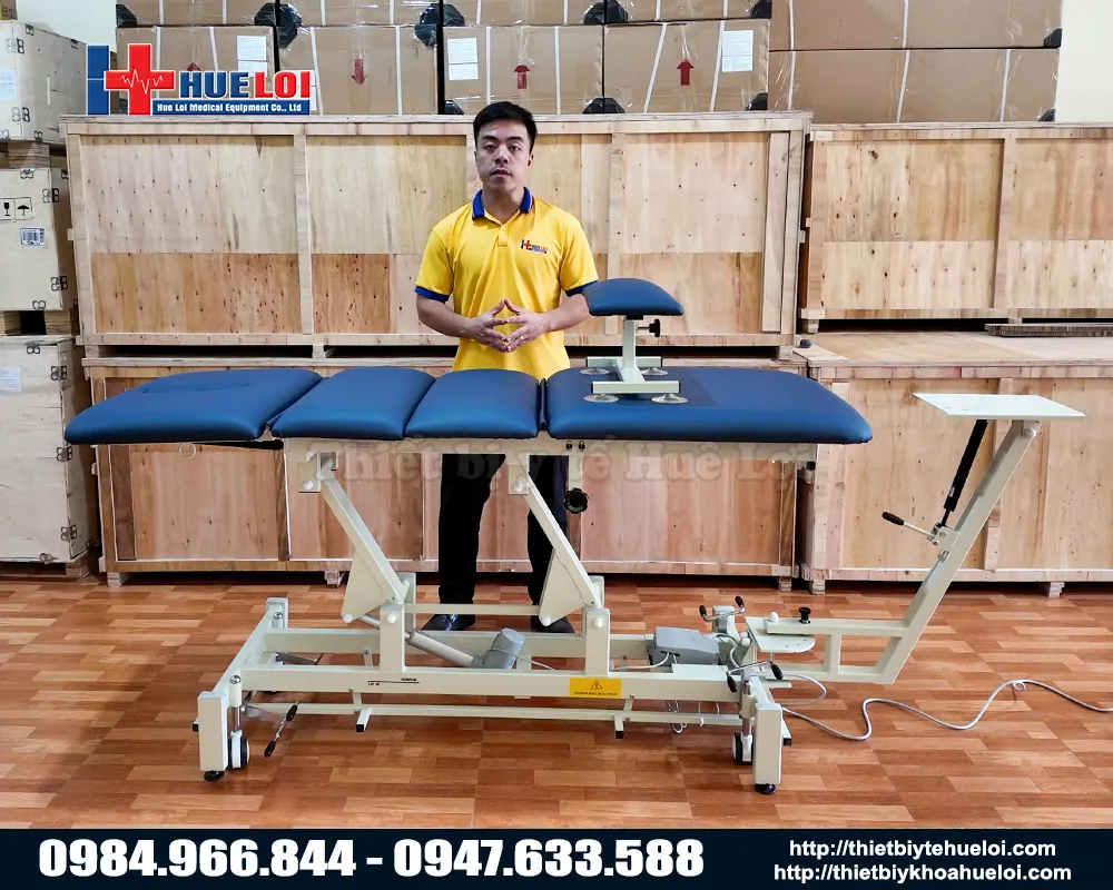 Giường kéo giãn cột sống lưng cổ cao cấp đa tư thế