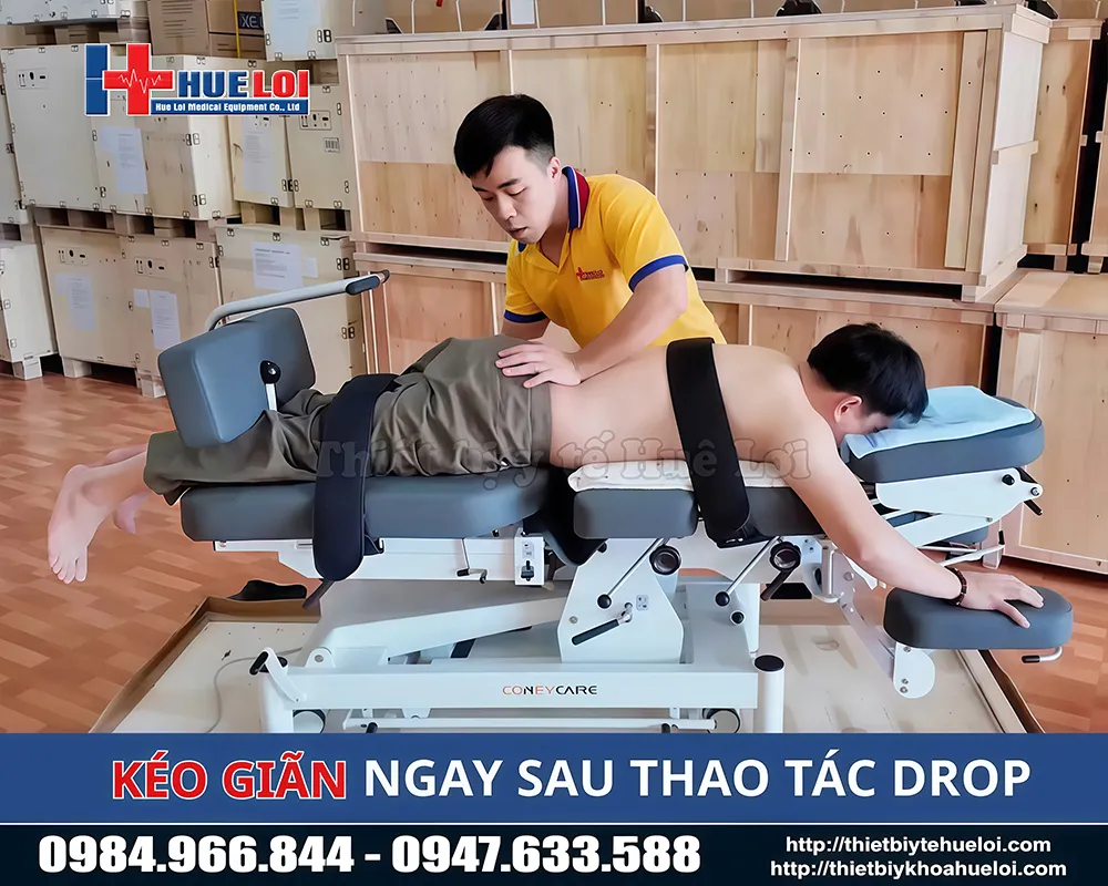 Tính năng kéo giãn giường tác động cột sống toàn thân EL07