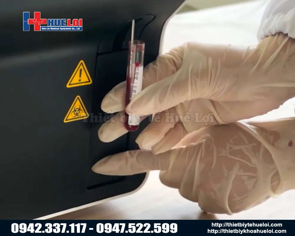 Bảng phân tích máu máy xét nghiệm máu thú y tự động bha3000vet