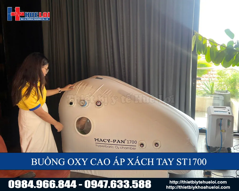 buồng Oxy cao áp hỗ trợ phục hồi sức khoẻ ST-1700