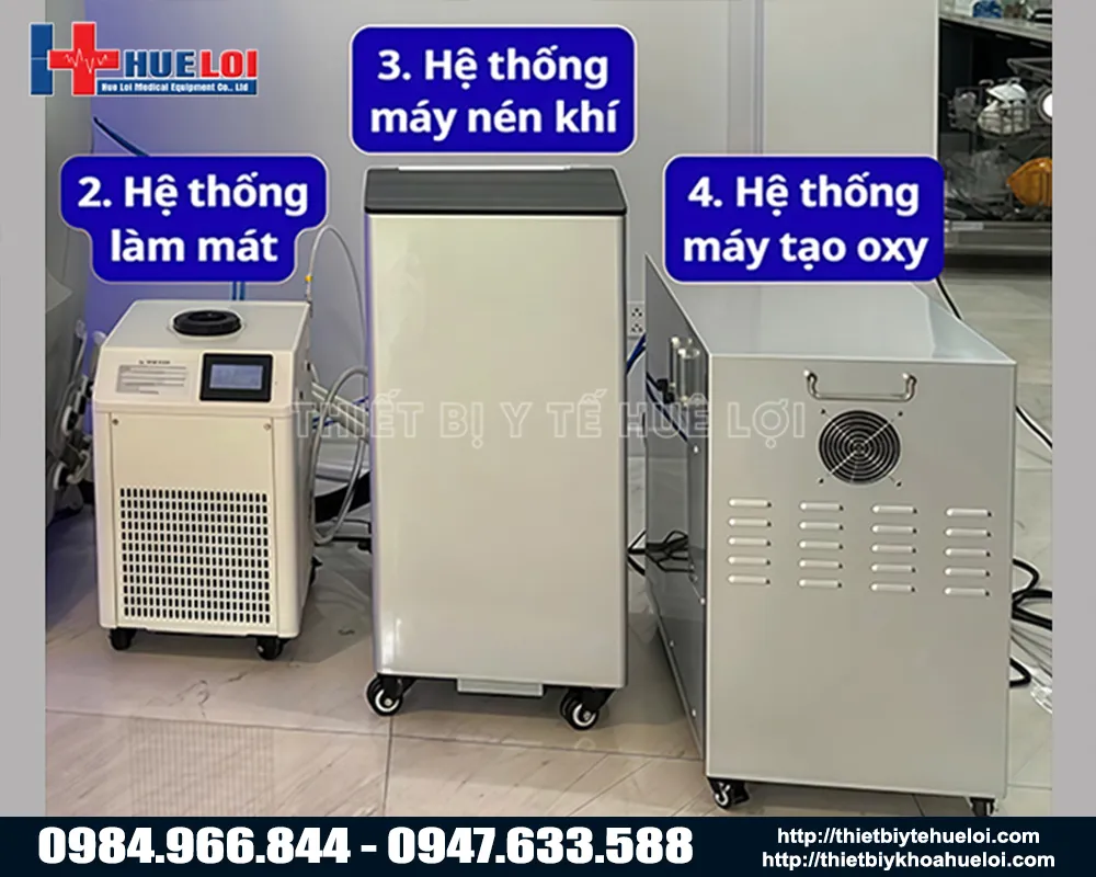 Hệ thống tạo buồng oxy cao áp He5000mini