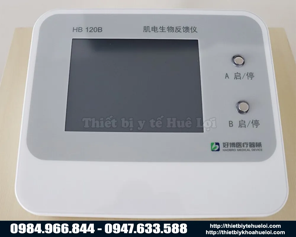 Máy Tập Phục Hồi Chức Năng Bằng Kích Thích Điện Cơ Và Phản Hồi Sinh Học HB-120B