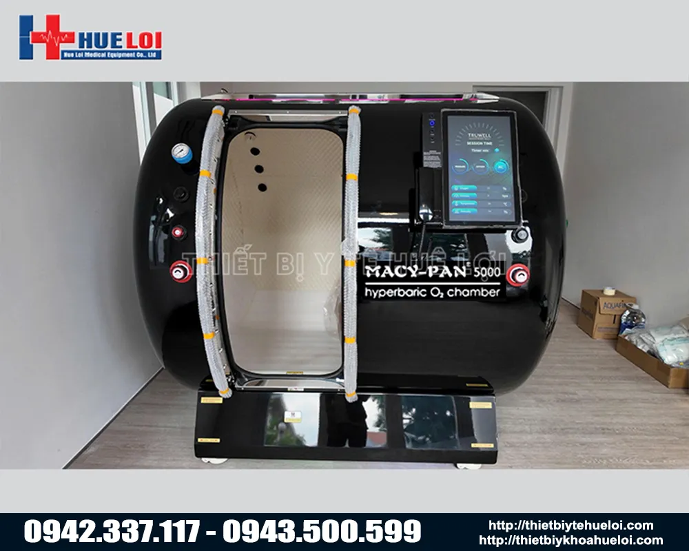Buồng oxy tăng áp nhiều người ngồi HE5000