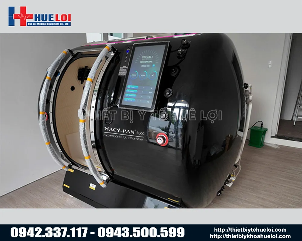 Phi thuyền trị liệu bằng oxy tăng áp đa chỗ ngồi cao cấp