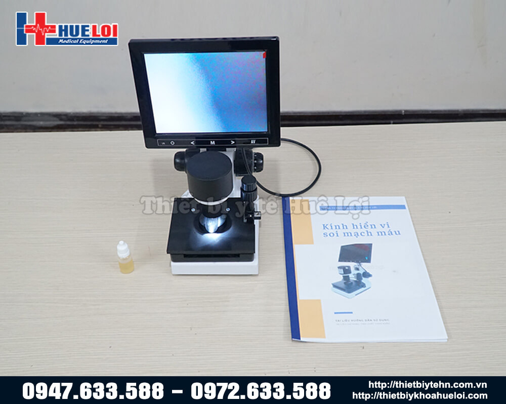 Màn hình Kính hiển vi soi mạch máu